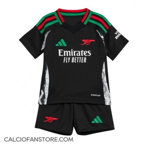 Maglia Calcio Arsenal Seconda Divisa Bambino 2024-25 Manica Corta (+ pantaloncini)